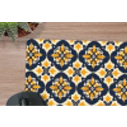 Patroon - Siertegel - Kleurrijk muismat rubber klein 262 -closeup