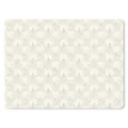Patroon - Bloemen - Beige muismat rubber klein 262 -3d