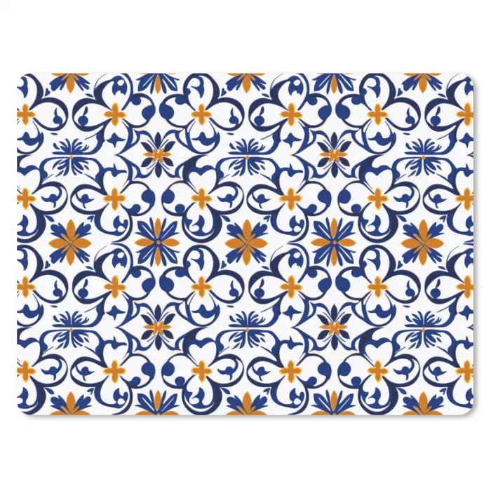Patroon - Modern - Kleurrijk muismat rubber klein 262 -3d