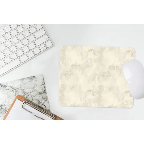 Patroon - Organisch - Beige muismat rubber klein 262 -witbureau