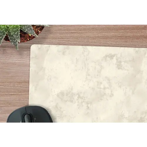 Patroon - Organisch - Beige muismat rubber klein 262 -closeup