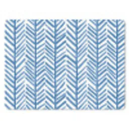 Patroon - Streep - Blauw muismat rubber klein 262 -3d