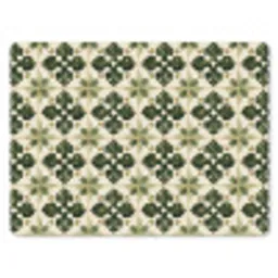 Patroon - Tegel - Groen muismat rubber klein 262 -3d