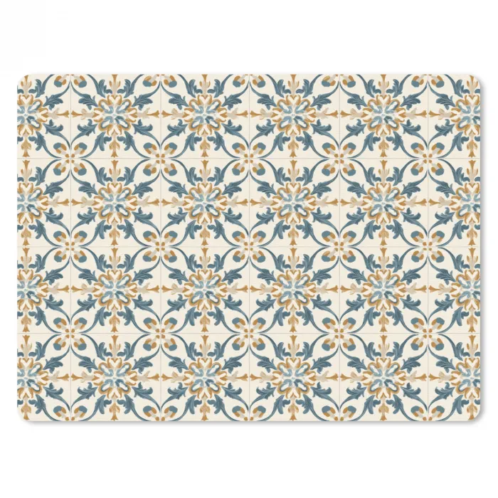 Patroon - Klassiek - Kleurrijk muismat rubber klein 262 -3d