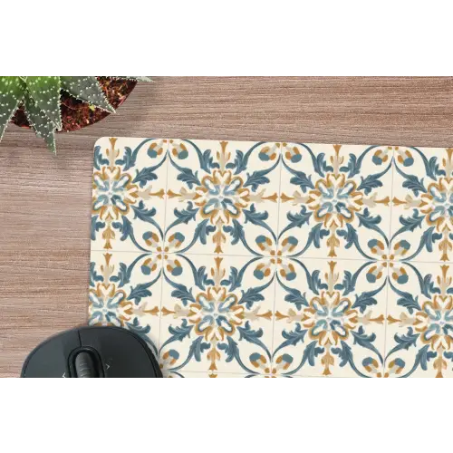 Patroon - Klassiek - Kleurrijk muismat rubber klein 262 -closeup