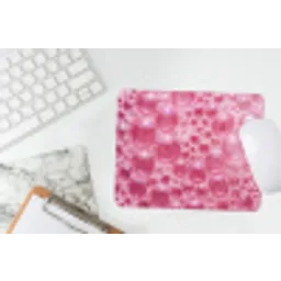 Roze - Schuim - Bubbels muismat rubber klein -witbureau