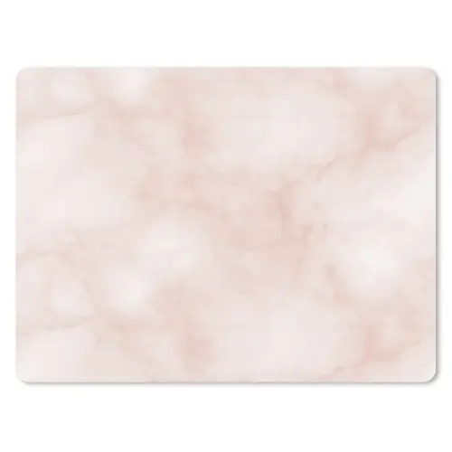 Roze - Marmer - Crème muismat rubber klein 262 -3d