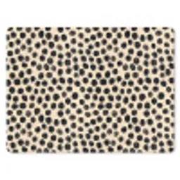 Stippen - Patroon - Zwart muismat rubber klein 262 -3d