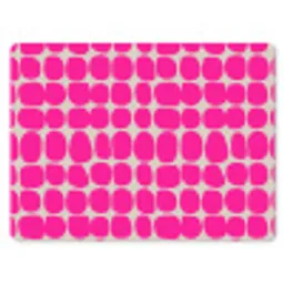 Stippen - Patroon - Roze muismat rubber klein 262 -3d