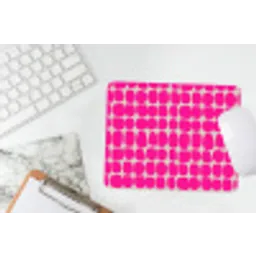 Stippen - Patroon - Roze muismat rubber klein 262 -witbureau