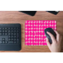 Stippen - Patroon - Roze muismat rubber klein 262 -toetsenbord