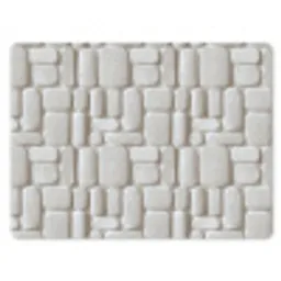 Reliëf - Structuur - Wit muismat rubber klein 262 -3d