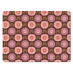 Retro - Madelief - Roze muismat rubber klein 262 -3d