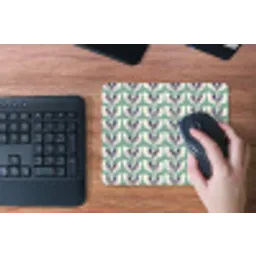 Retro - Modern - Groen muismat rubber klein 262 -toetsenbord