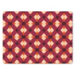Retro - Patroon - Kleurrijk muismat rubber klein 262 -3d