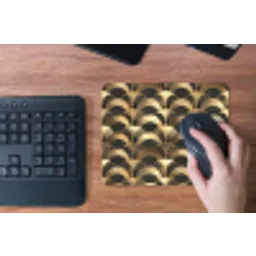 Schubben - Structuur - Goud muismat rubber klein 262 -toetsenbord