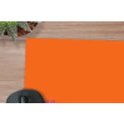 See te good - Paars - Oranje muismat rubber klein -closeup