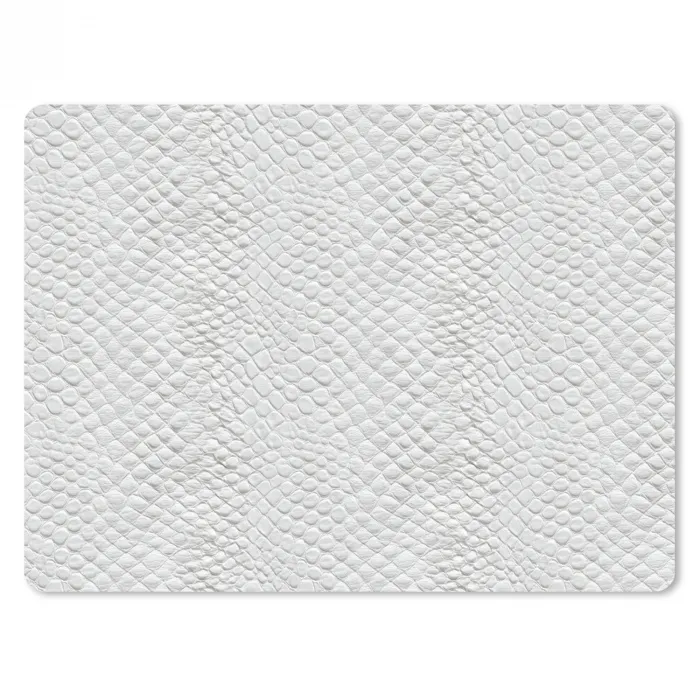 Slang - Patroon - Wit muismat rubber klein 262 -3d