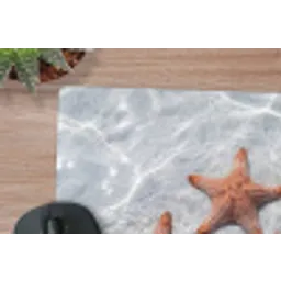 Zeesterren - Water - Helder muismat rubber klein -closeup