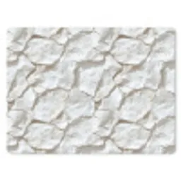 Structuur - Rots - Wit muismat rubber klein 262 -3d