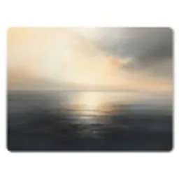 Zon - Horizon - Zee muismat rubber klein -3d