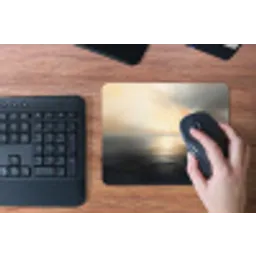 Zon - Horizon - Zee muismat rubber klein -toetsenbord