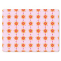 Zon - Motief - Roze muismat rubber klein 262 -3d