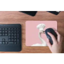 Zwaan - Koksmuts - Mooi - Klassiek muismat rubber klein -toetsenbord