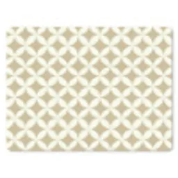 Symmetrisch - Motief - Beige muismat rubber klein 262 -3d