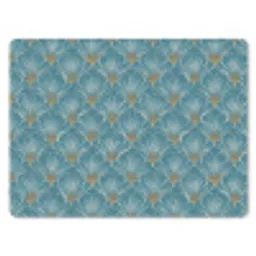 Symmetrisch - Patroon - Blauw muismat rubber klein 262 -3d