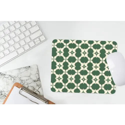 Tegel - Klassiek - Groen muismat rubber klein 262 -witbureau