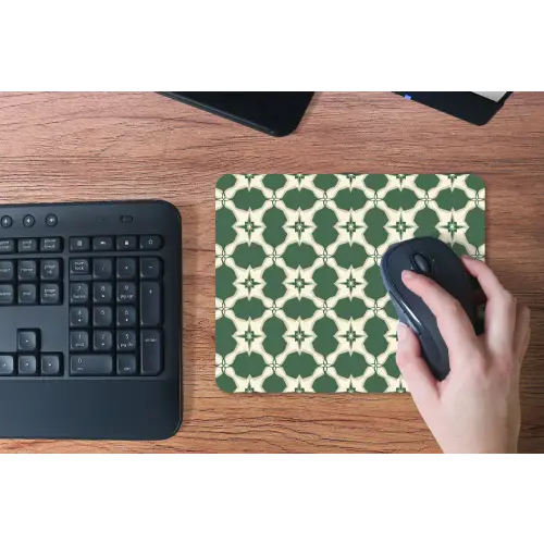 Tegel - Klassiek - Groen muismat rubber klein 262 -toetsenbord
