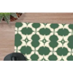 Tegel - Klassiek - Groen muismat rubber klein 262 -closeup