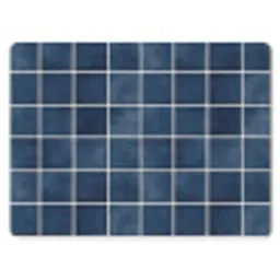 Tegel - Modern - Blauw muismat rubber klein 262 -3d