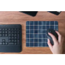 Tegel - Modern - Blauw muismat rubber klein 262 -toetsenbord