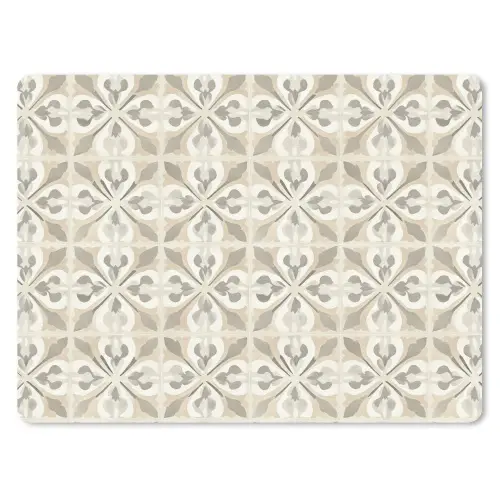 Tegel - Motief - Beige muismat rubber klein 262 -3d