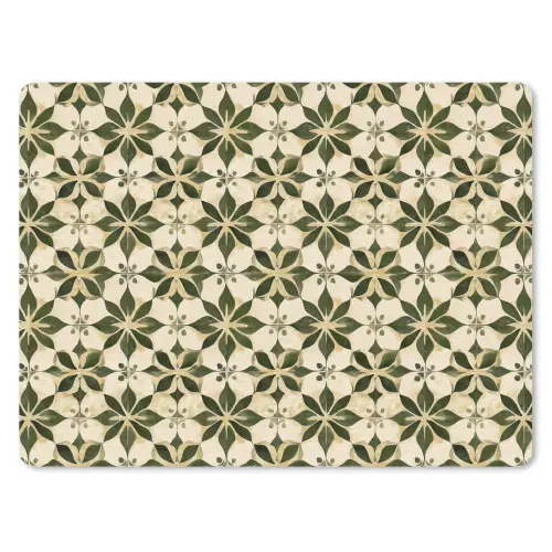 Tegel - Dessin - Groen muismat rubber klein 262 -3d