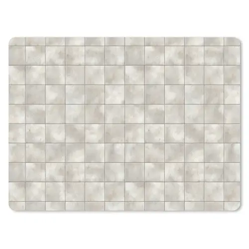 Tegels - Natuurlijk - Grijs muismat rubber klein 262 -3d