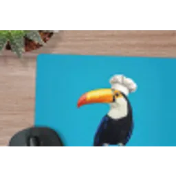 Tucan - Sokkel - Vogel - Koksmuts muismat rubber klein -closeup