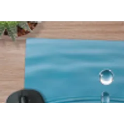 Waterdruppel - Water - Oppervlakte muismat rubber klein -closeup