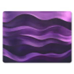 Golven - Abstract - Paars muismat rubber klein -3d