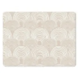 Golven - Structuur - Beige muismat rubber klein 262 -3d