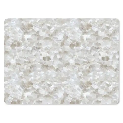Wit - Penseelstreken - Reliëfeffect muismat rubber klein 262 -3d