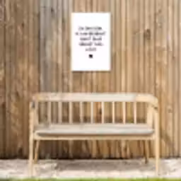 En dan denk ik aan Brabant - Quotes - Spreuken - Guus Meeuwis Tuinposter op houten frame 2 cm dik klein -sfeer4