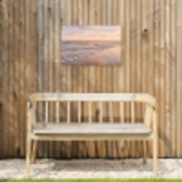 Strand - Branding - Wolken Tuinposter op houten frame 2 cm dik klein -sfeer4