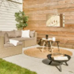 Beige - Paastak - Eieren Tuinposter op houten frame 2 cm dik klein -sfeer2