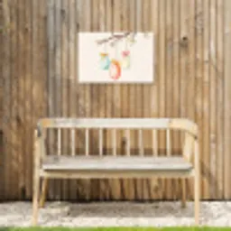 Paastak - Strikje - Eieren Tuinposter op houten frame 2 cm dik klein -sfeer4