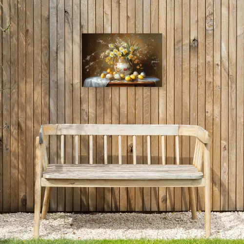 Paaseieren - Stilleven - Vaas Tuinposter op houten frame 2 cm dik klein -sfeer4