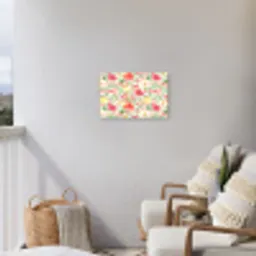Fruit - Watermeloen - Kersen - Peer Tuinposter op houten frame 2 cm dik klein 845 -sfeer1