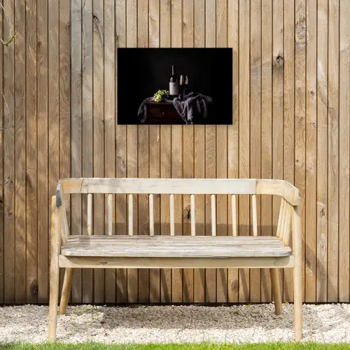 Druiven - Wijn - Rood - Tafel Tuinposter op houten frame 2 cm dik klein -sfeer4